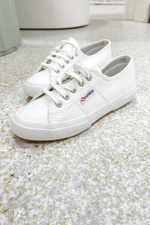 Superga 2750 Cotu Classic White Leather Sneaker