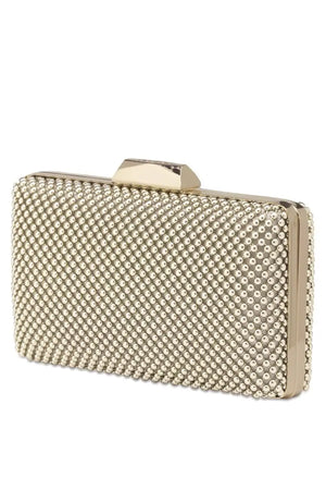 Olga Berg Natasha Ball Mesh Pod | Light Gold