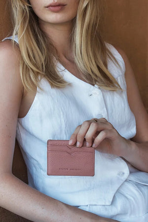 Status Anxiety Together For Now Wallet | Dusty Rose