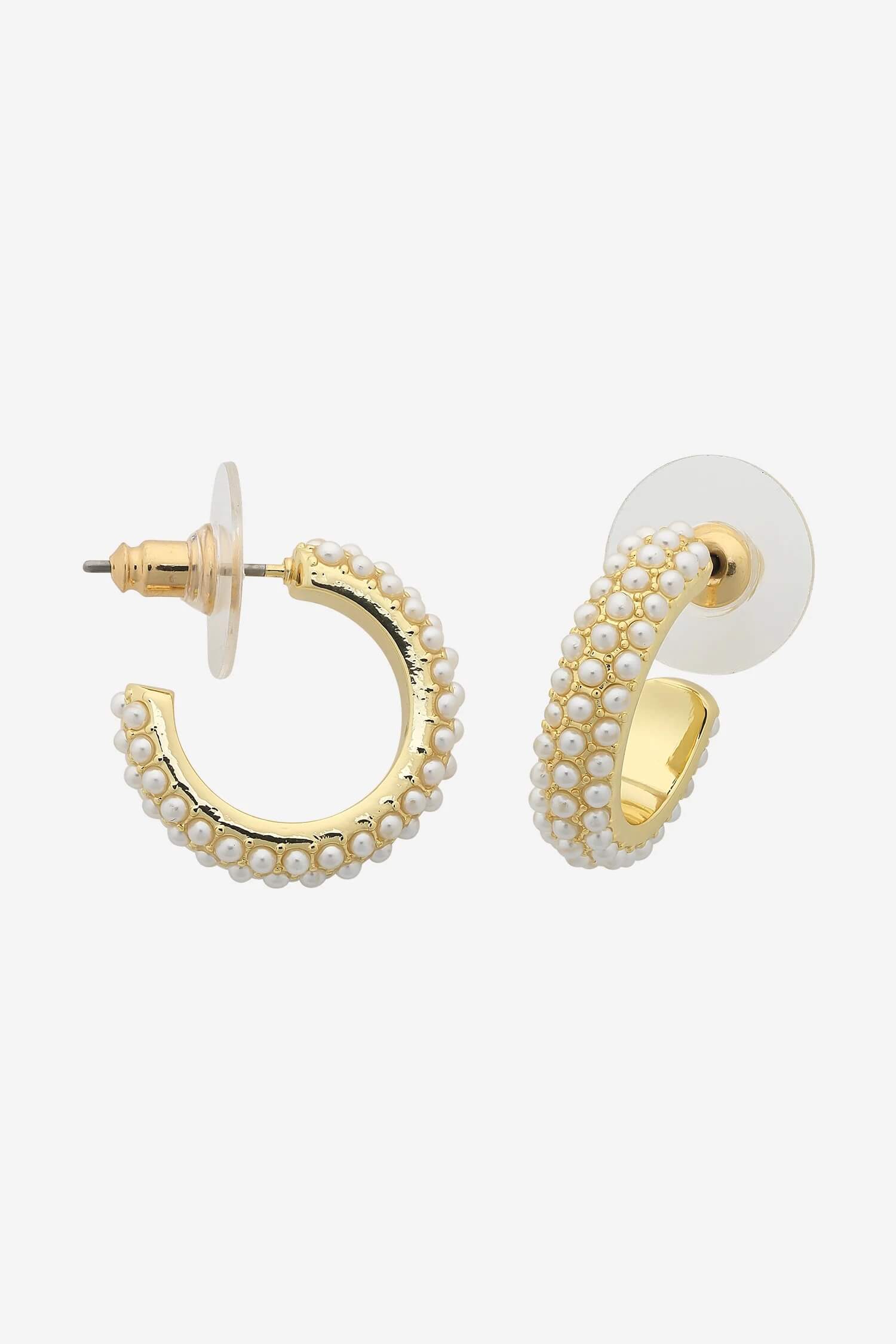 Liberte Marigold Earring | Gold Pearl