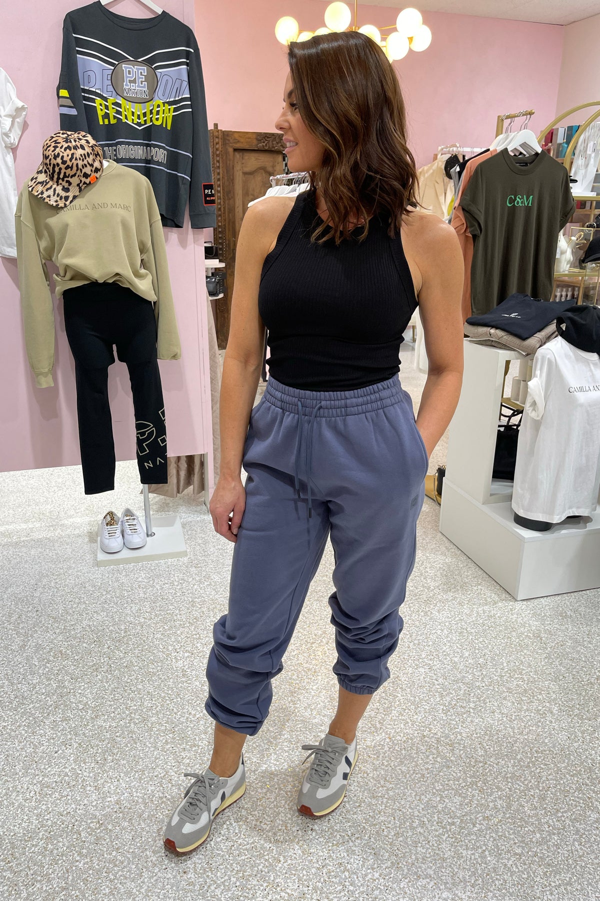 Lilybod Harmony Rib Tank | Black