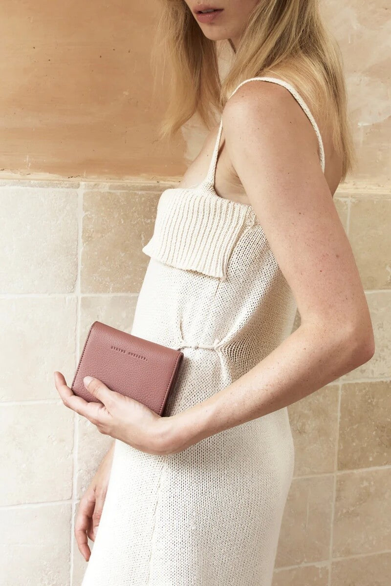 Status Anxiety Lucky Sometimes Wallet | Dusty Rose