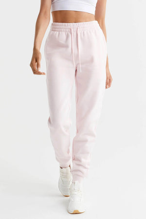 Lilybod Millie Slim Fleece Track Pant | Soft Pink