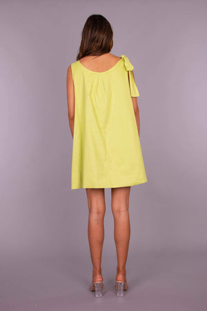 Chosen By Fifi & Annie The Bow Tie Mini Dress | Citrus BEST SELLER RESTOCKED