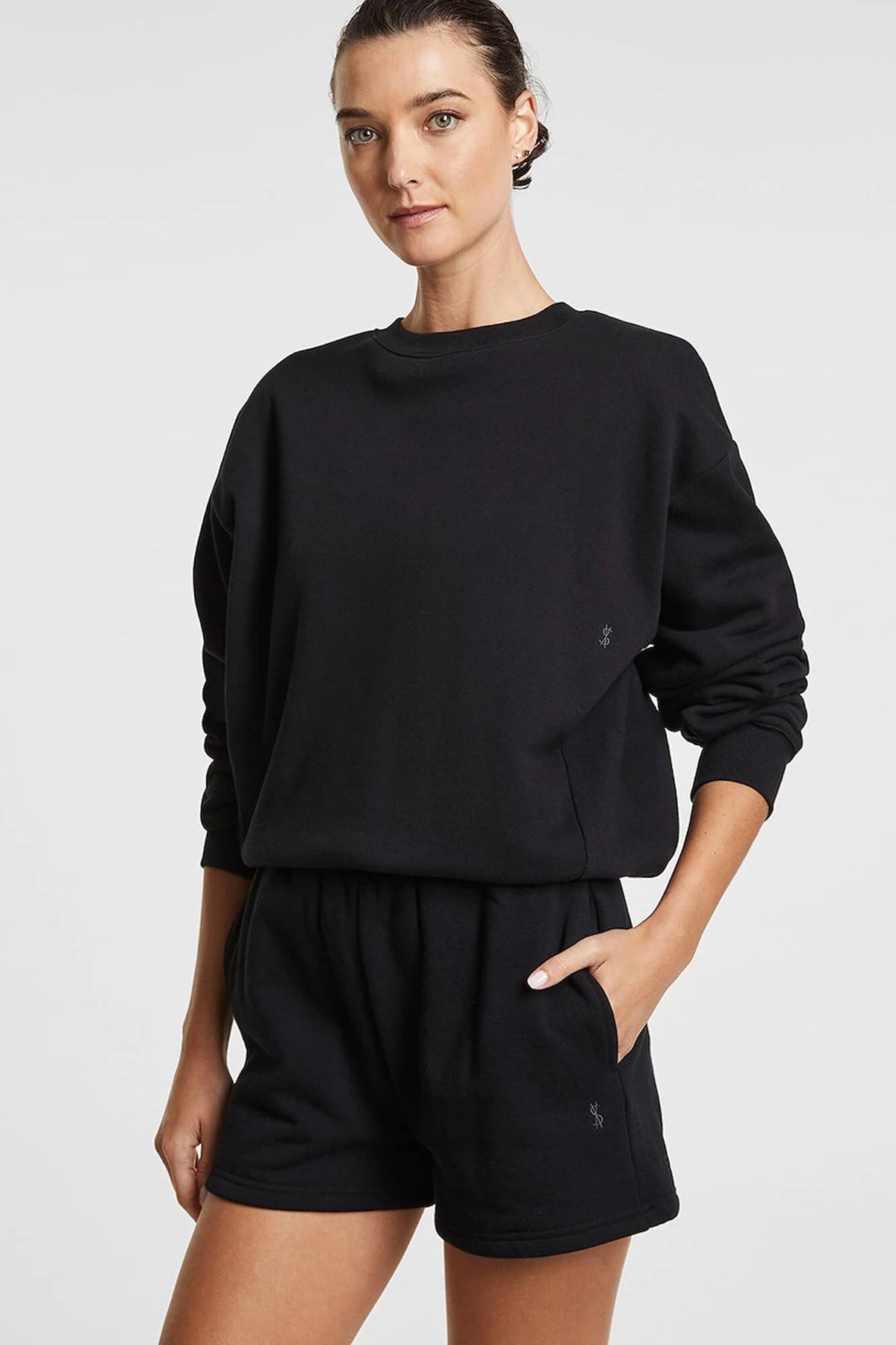 Ksubi Klassic Crew | Jet Black