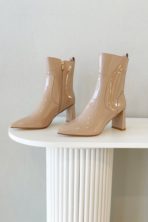 Billini Mateo Boot | Latte Patent