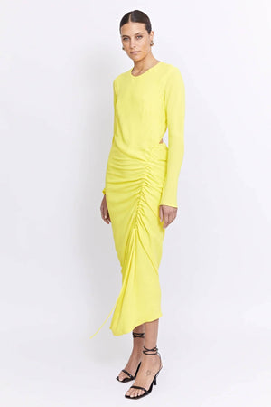 Pfeiffer Rowan Dress Lemon