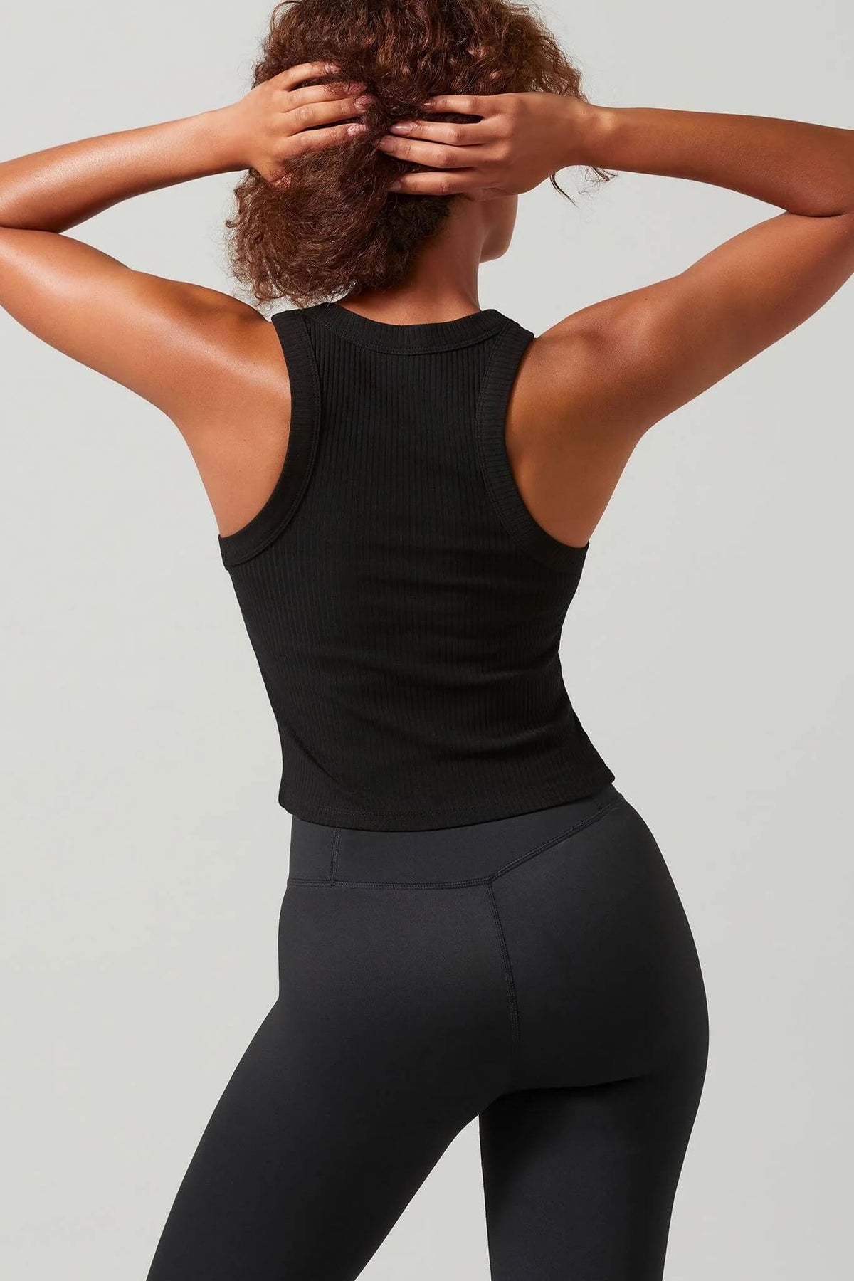 Lilybod Harmony Rib Tank | Black