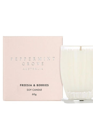 Peppermint Grove Soy Candle | Freesia & Berries