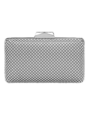 Olga Berg Natasha Ball Mesh Pod | Silver