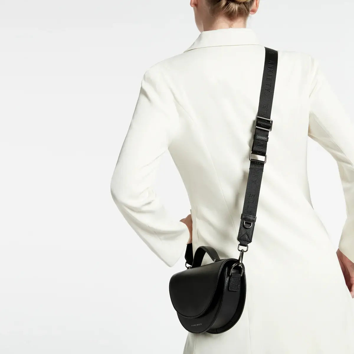 Status Anxiety Thin Bag Strap | Black