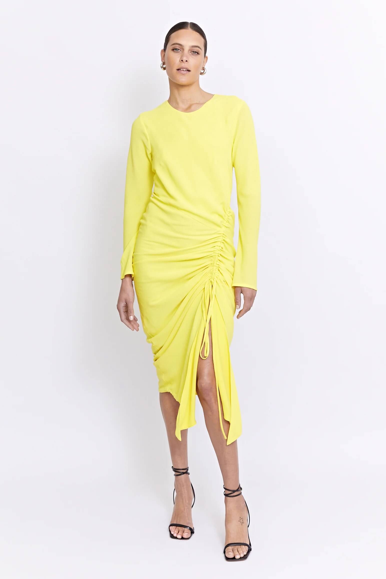 Pfeiffer Rowan Dress Lemon