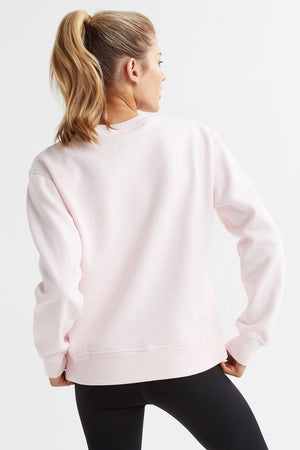 Lilybod Millie Classic Fleece Crew | Soft Pink