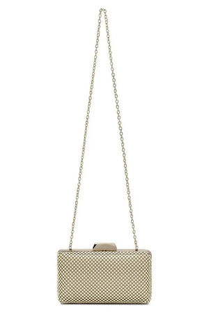 Olga Berg Natasha Ball Mesh Pod | Light Gold
