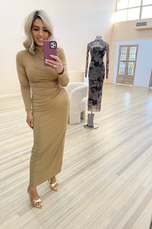 Significant Other Liana Dress | Chestnut