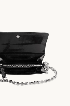 Dylan Kain The Juicy Patent Wallet Black/Silver
