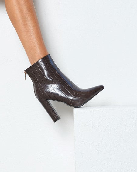 Billini Kourt Boot In Chocolate