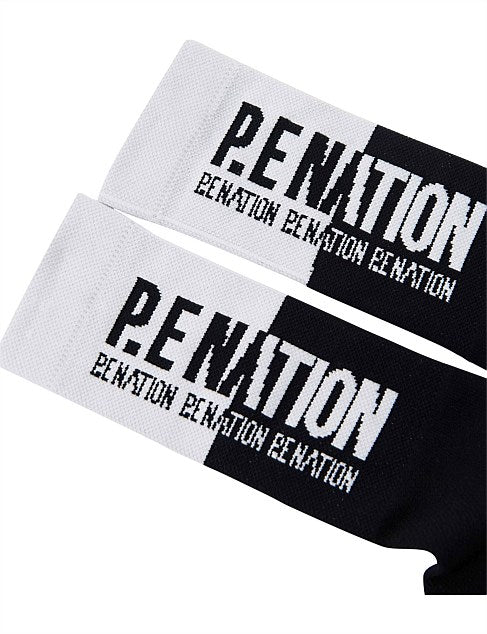 PE Nation Layback Socks Black