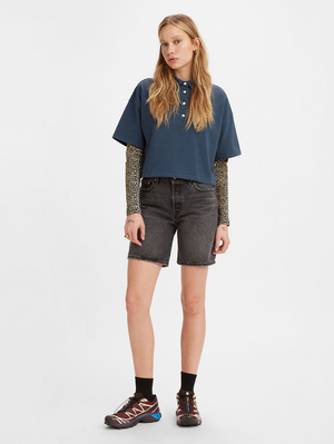 Levi's 501 90' Short | Black Worn In