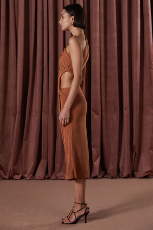 MISHA Colson Dress Amber Glow