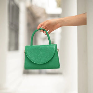 Olga Berg Nadia Top Handle Bag | Green