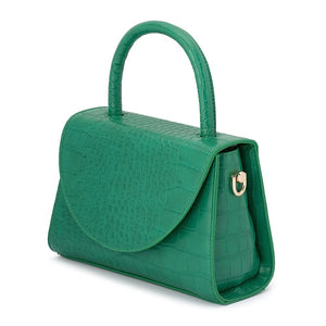 Olga Berg Nadia Top Handle Bag | Green