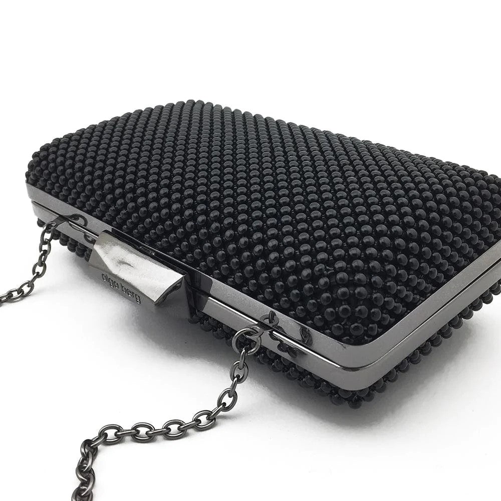 Olga Berg Natasha Ball Mesh Pod | Black
