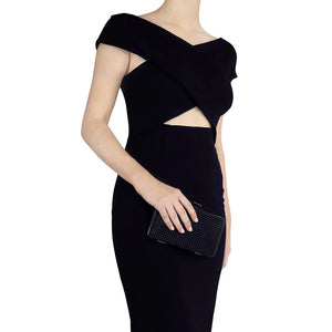 Olga Berg Natasha Ball Mesh Pod | Black