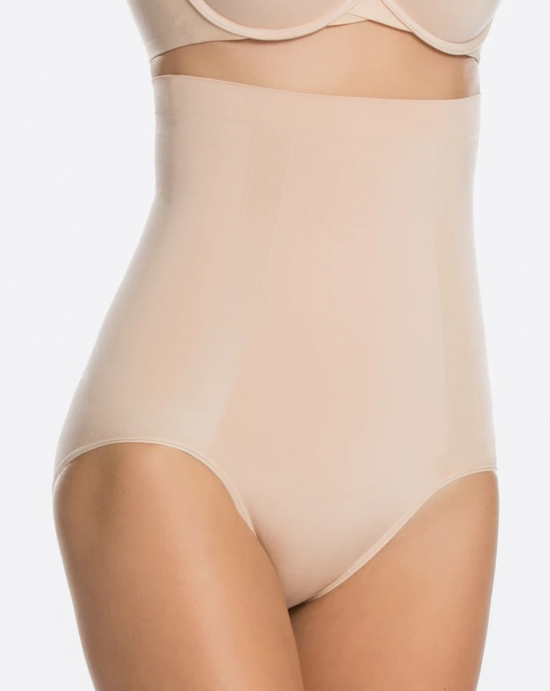 Spanx Oncore High-Waisted Brief in Soft Nude