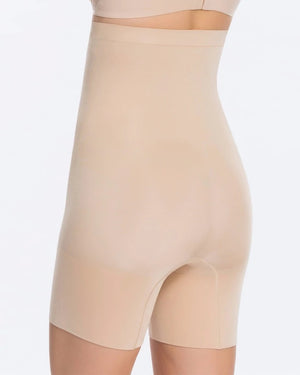 Spanx Oncore High-Waisted Mid-Thigh Short in Soft Nude