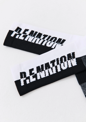 PE Nation Venture Sock Black