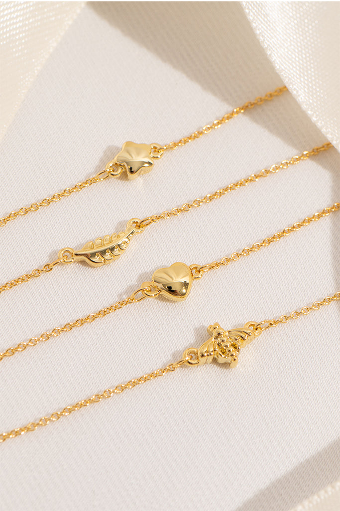 Liberte Petite Twinkle Bracelet | Rose Gold