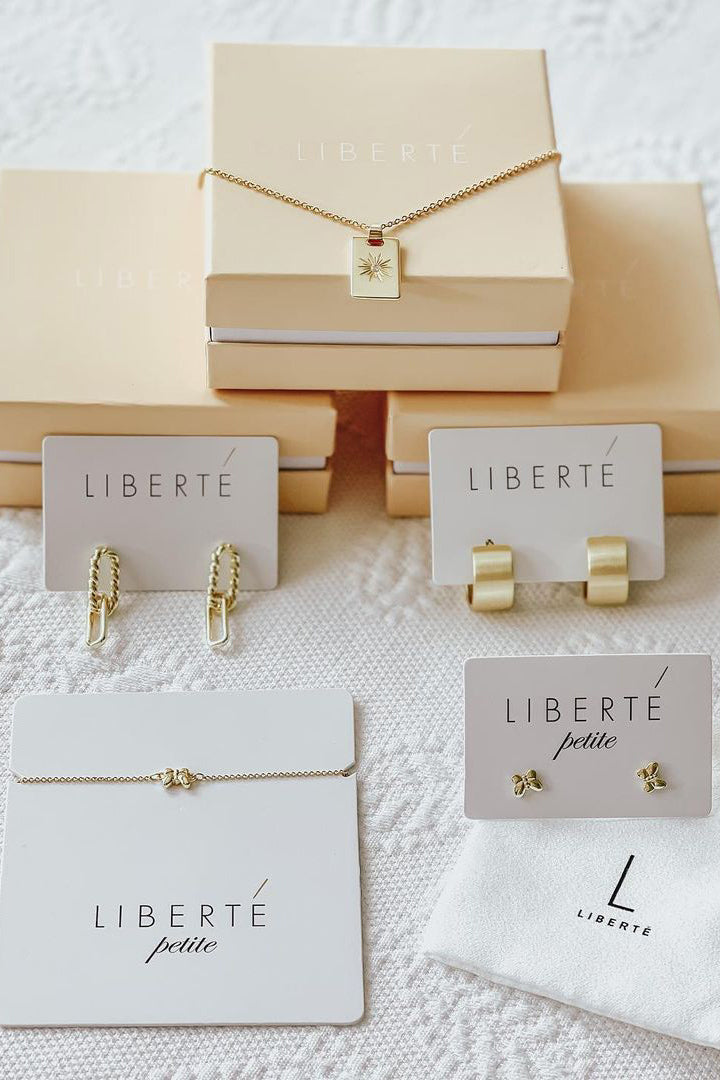 Liberte Petite Flutter Bracelet In Rose Gold