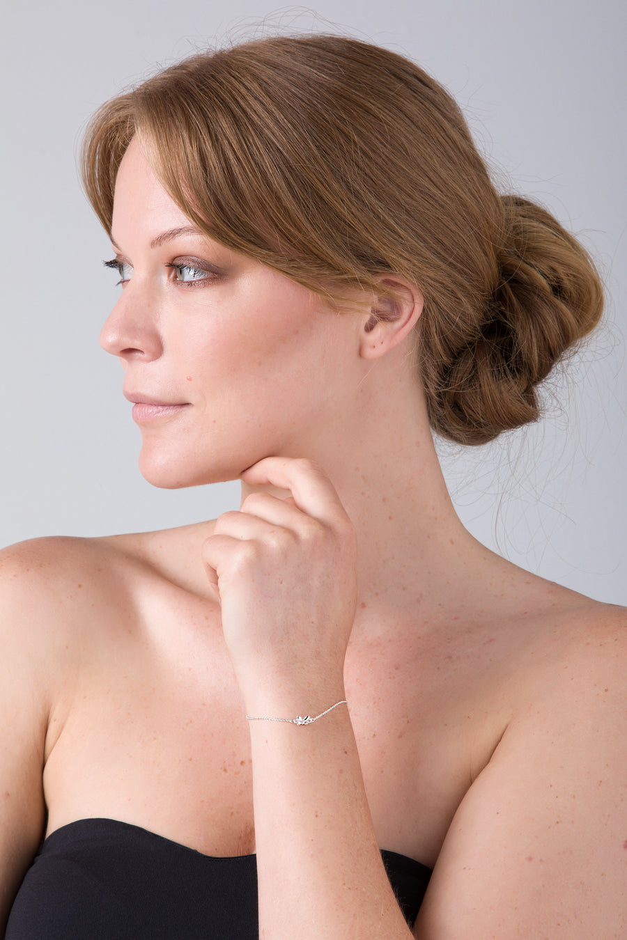 Liberte Petite Flutter Bracelet In Rose Gold