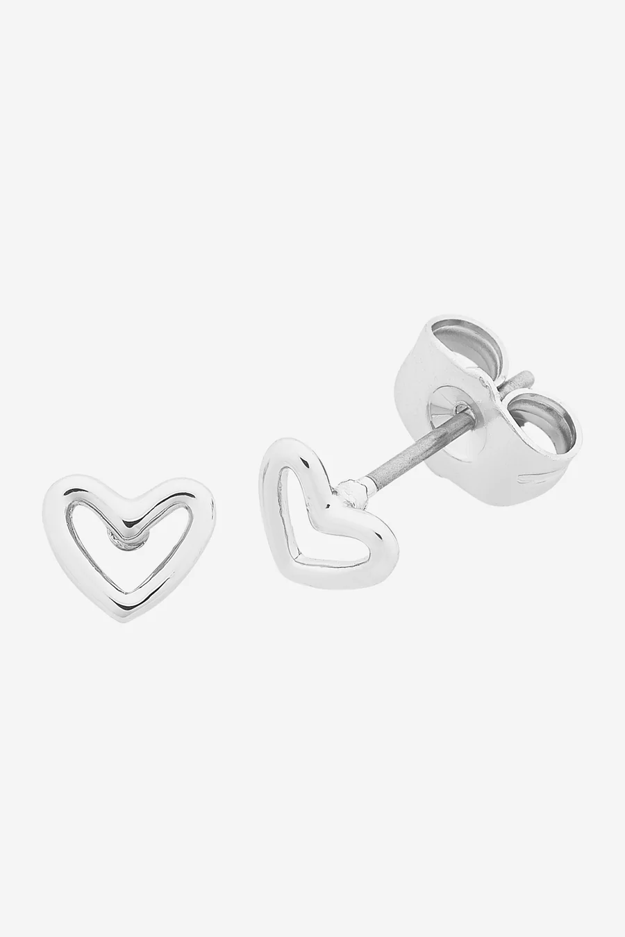 Liberte Petite Heart Earring Silver