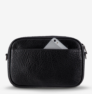 Status Anxiety Plunder With Webbed Strap Bag | Black Bubble