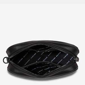 Status Anxiety Plunder With Webbed Strap Bag | Black