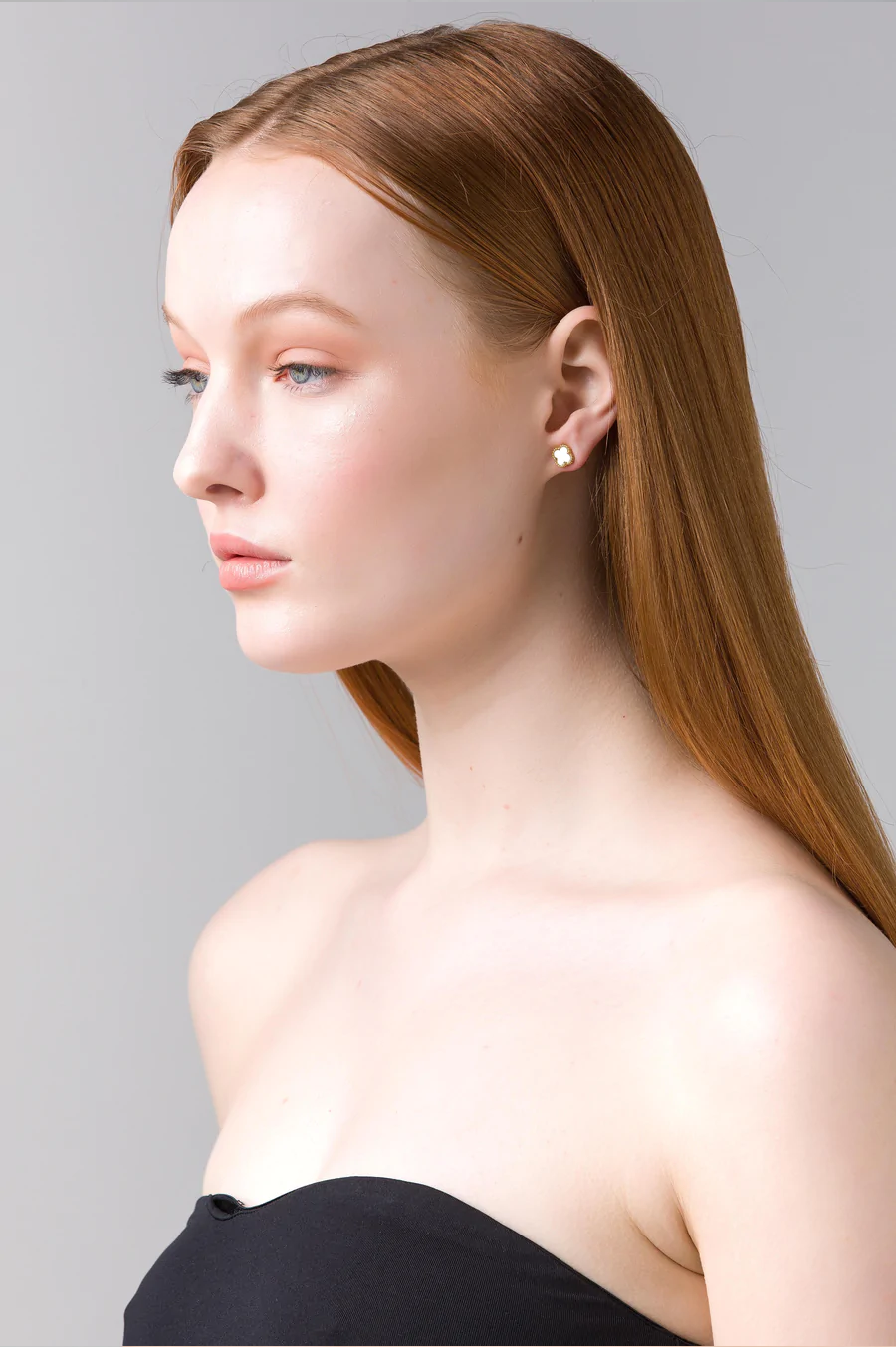 Liberte Reign Earring | Gold MOP