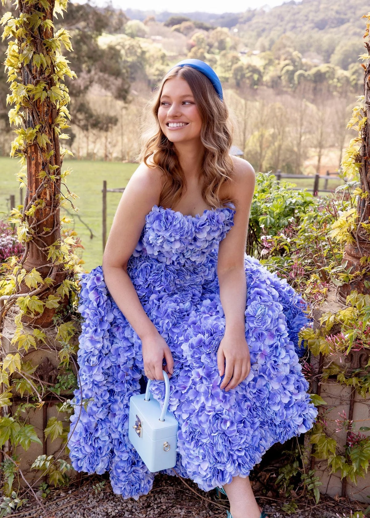 Morgan & Taylor Rita Fascinator Royal Blue