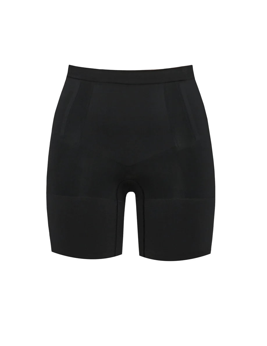 Spanx Oncore Mid Thigh Short in Very Black - Fifi & Annie