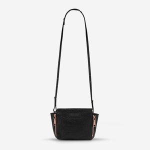 status-anxiety-bag-the-ascendants-black-bubble-front-hanging-strap