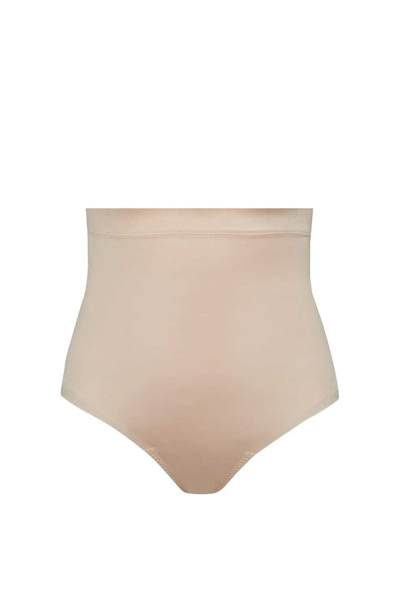 Spanx Suit Your Fancy High-Waist Thong in Champagne Beige - Fifi