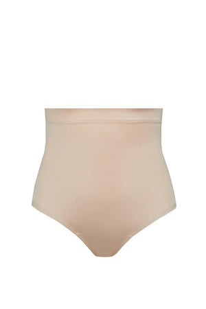 Spanx Suit Your Fancy High-Waist Thong in Champagne Beige