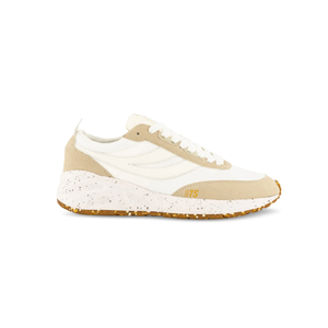 Superga 4089 Training 9TS Slim Vegan Faux Leather Beige/ Avorio