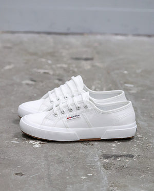 Superga 2750 Cotu Classic White Leather Sneaker