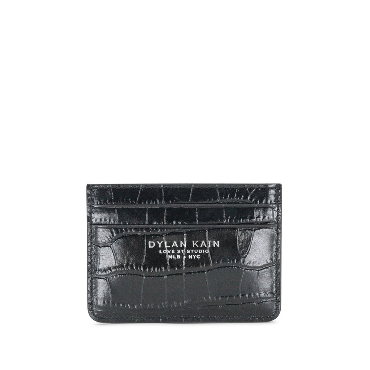 Dylan Kain The Heroine Card Holder Black W/Silver