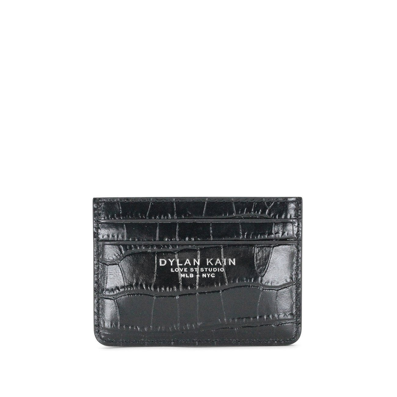 Dylan Kain The Heroine Card Holder Black W/Silver